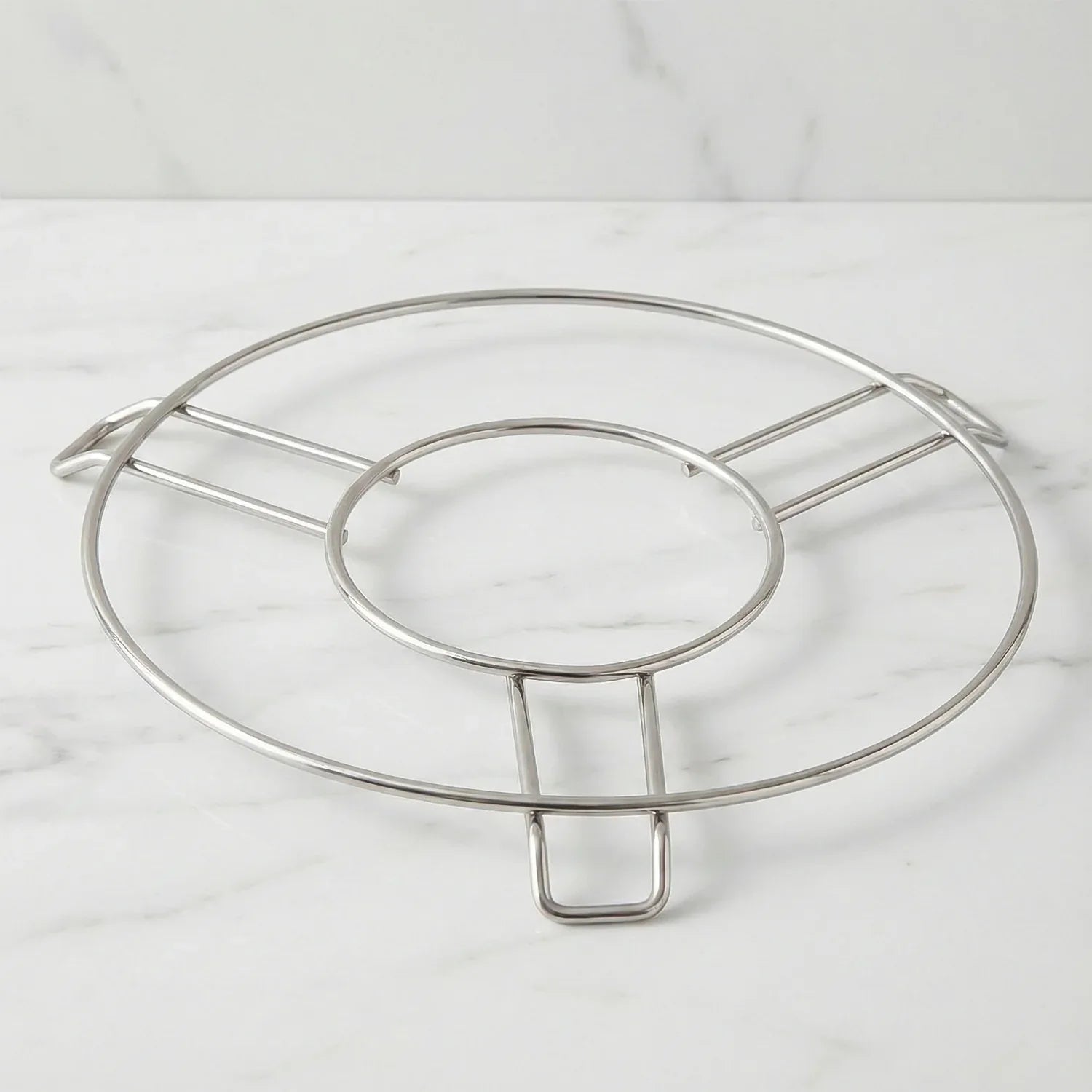 Stainless Steel Round Table Ring Hot Pot Stand (1 Pc) - Zidbik