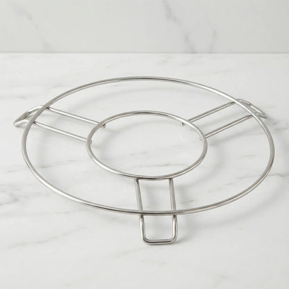 Stainless Steel Round Table Ring Hot Pot Stand (1 Pc) - Zidbik