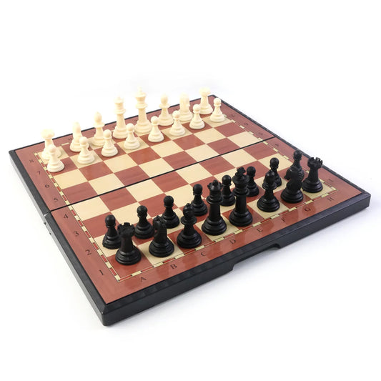 Premium Portable Chess Set Plastic Chess Pieces (1 Set) - Zidbik