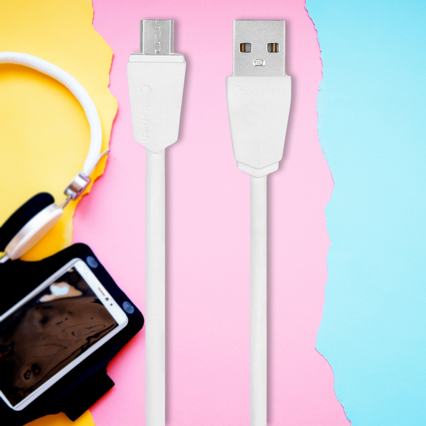 2a Fast Charging For Android Micro Cable (1000 Mm) - Zidbik