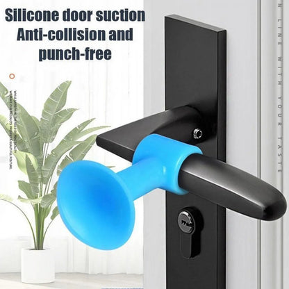 1442 Door Stopper Mini Anti-collision Silicone Door Handle Crash Pad - Zidbik