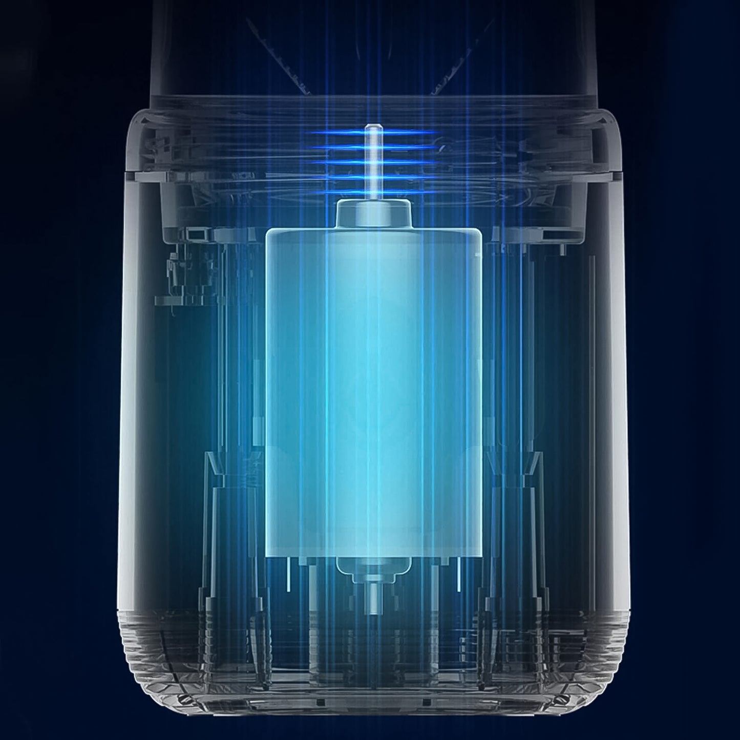 Portable Small Juicer Blender With Water Bottle  Cup (2 Pc Set) - Zidbik