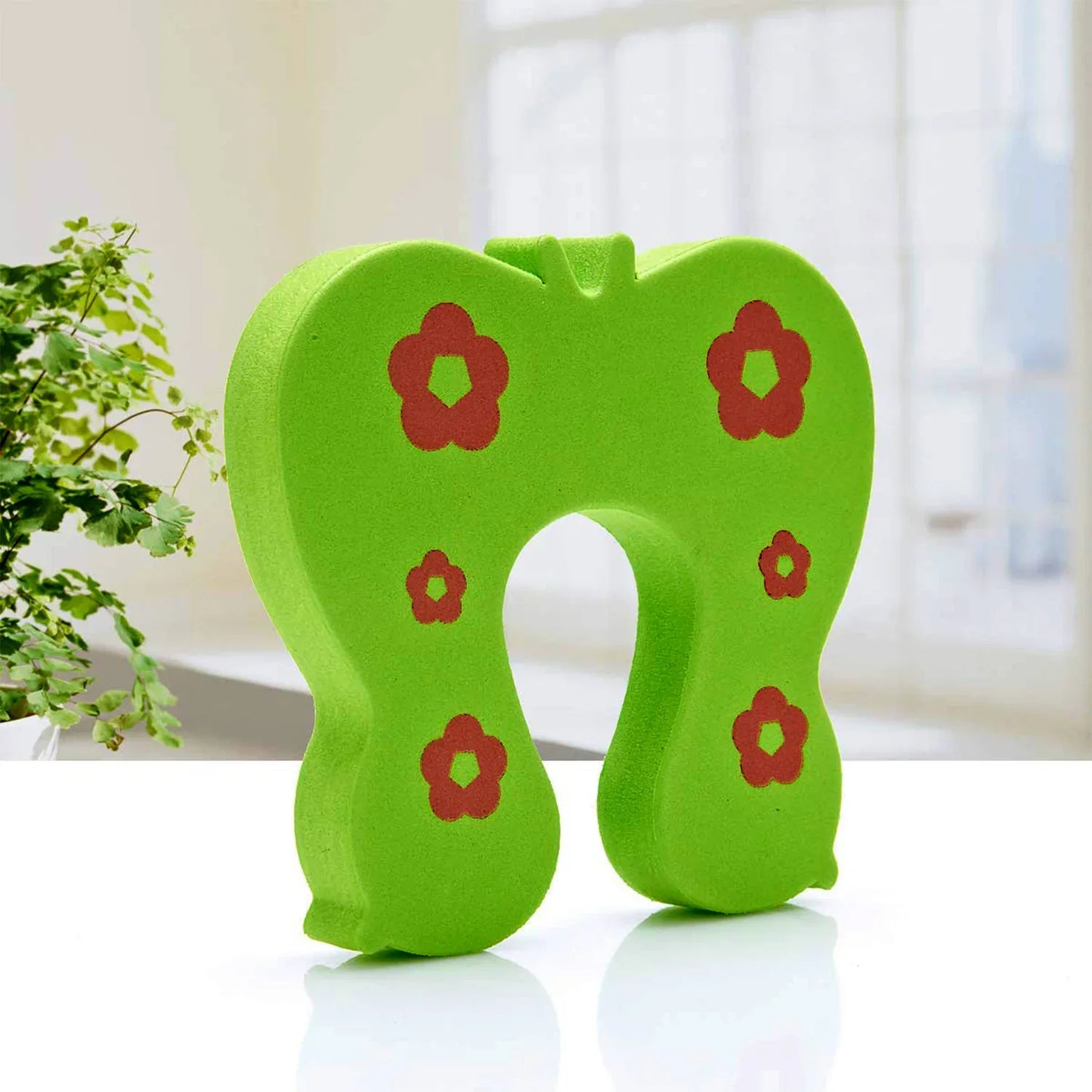 6039 Child Safety Protection Baby Safety Cute Animal Security Card Door Stopper (1pc ) - Zidbik