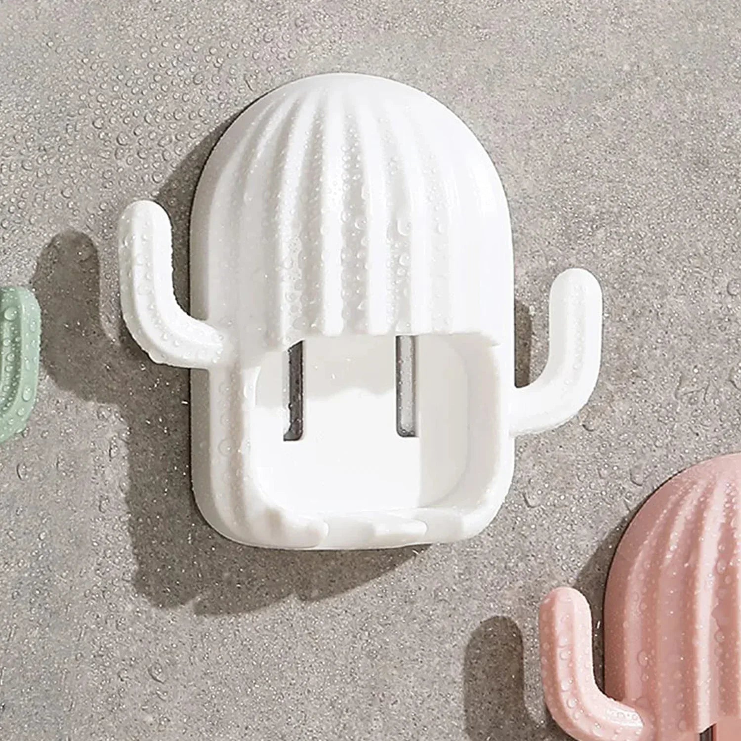 Premium Wall Mounted Toothbrush Holder Set (1 Set) - Zidbik