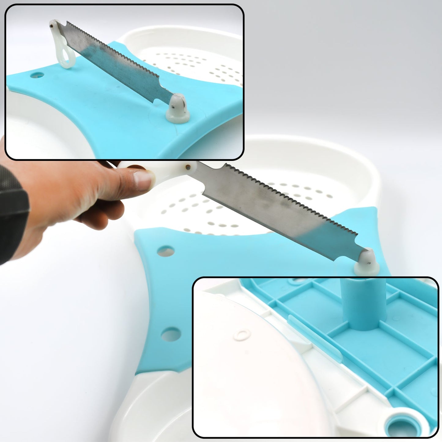 2693 Adjustable Cut N Wash Used In All Kinds Of Household And Kitchen Purposes For Cutting And Washing Simultaneously Of Vegetables And Fruits Etc. - Zidbik