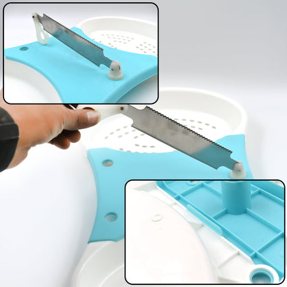 2693 Adjustable Cut N Wash Used In All Kinds Of Household And Kitchen Purposes For Cutting And Washing Simultaneously Of Vegetables And Fruits Etc. - Zidbik