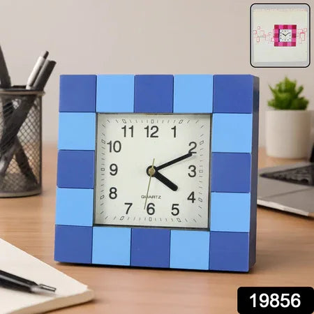 Square Quartz Table Clock - (1 Pc) - Zidbik