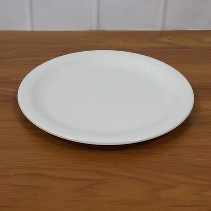 Plastic Round Dinner Serving Plate 23 Cm (1 Pc) - Zidbik