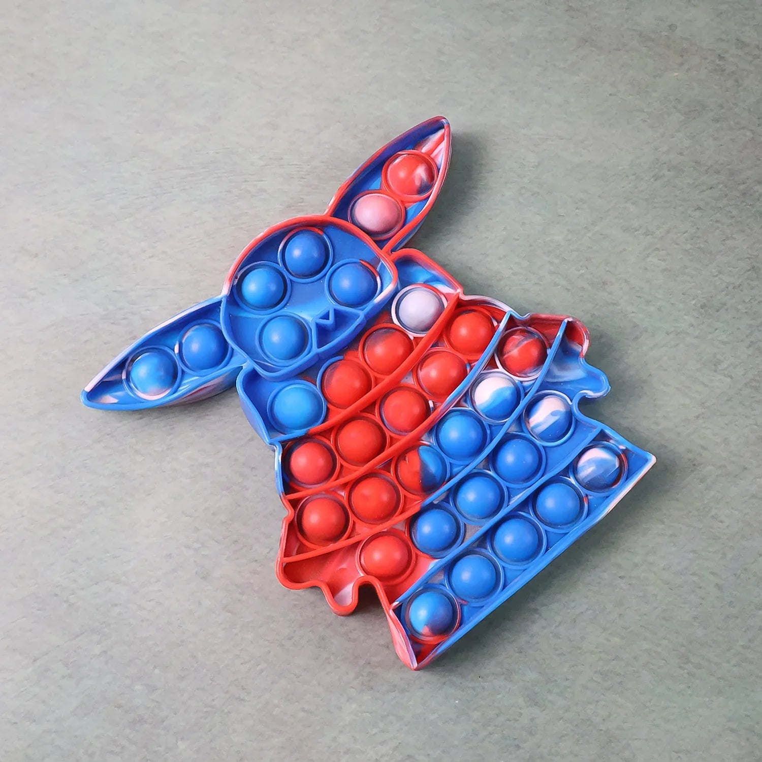 Premium Cartoon Shape Silicone Pop It Fidget Toy (1 Pc) - Zidbik