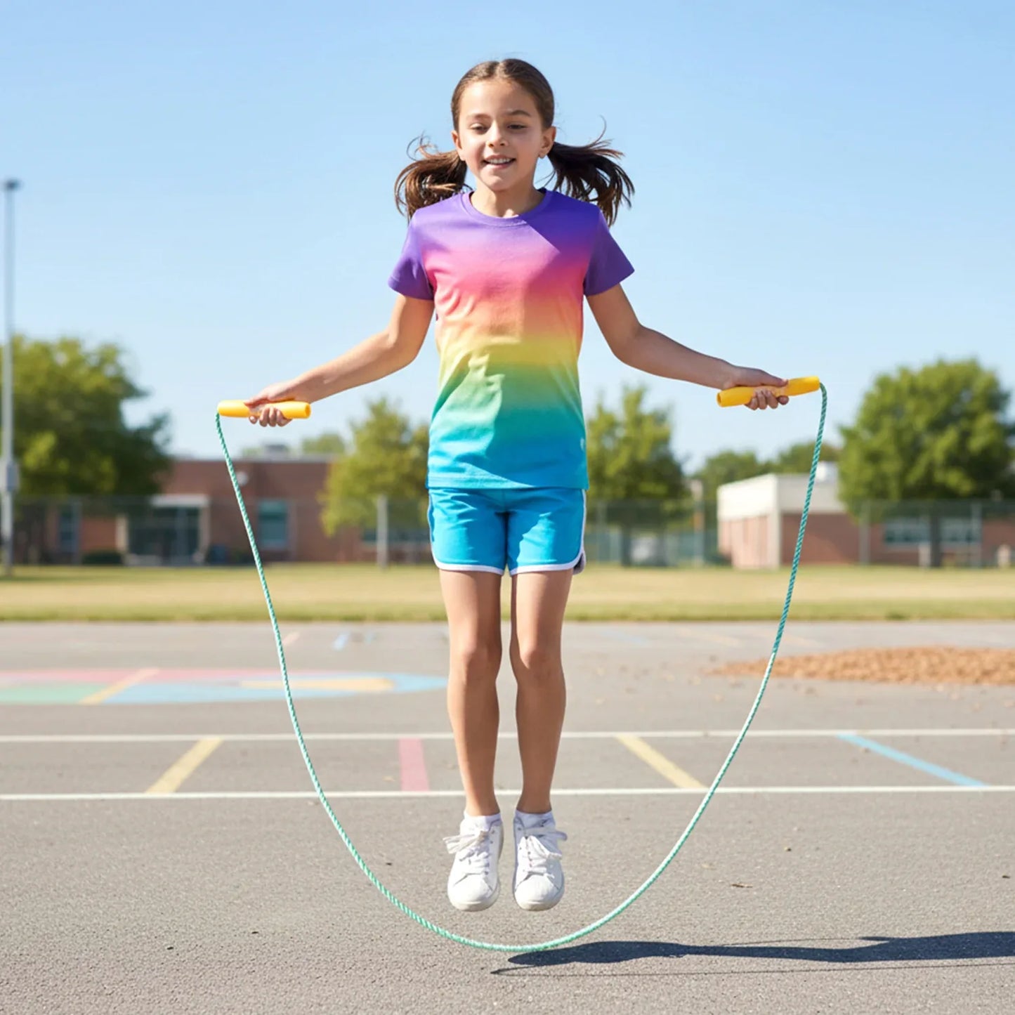 Kids Skipping Jump Rope For Boys Girls (1 Set) - Zidbik