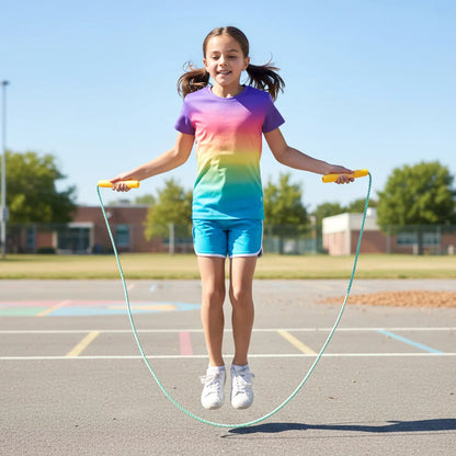 Kids Skipping Jump Rope For Boys Girls (1 Set) - Zidbik