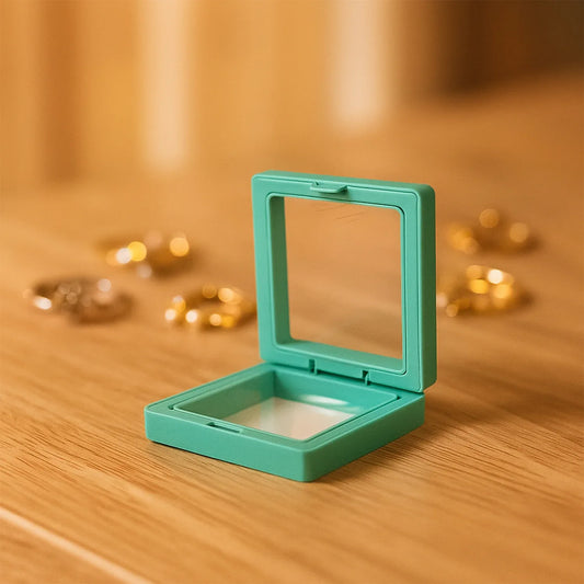 Transparent Jewellery Display Box (7x7 Cm 1 Pc) - Zidbik
