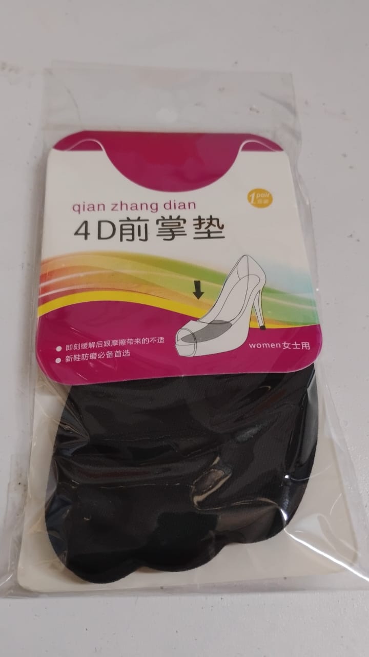 High Shoe Heel Cushion Inserts Non Slip Prevent Calluses Insole Pads (1 Pair) - Zidbik