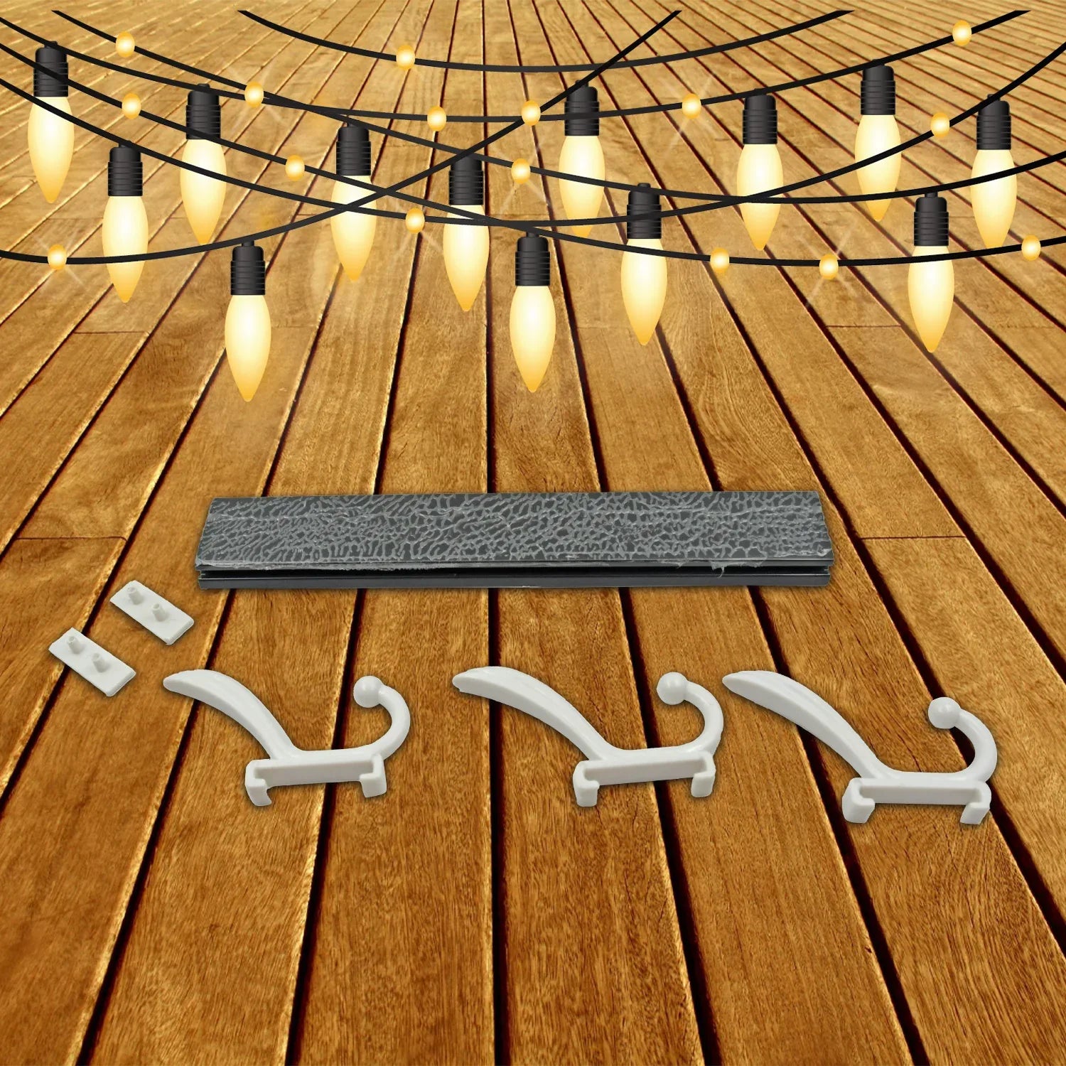 7571 Cloth Hanger Wall Door Hooks Rail For Hanging Clothes For Hanging Hook Rack Rail Extra Long Coat Hanger Wall Mount For Clothes Jacket Hats 6 Hook - Zidbik