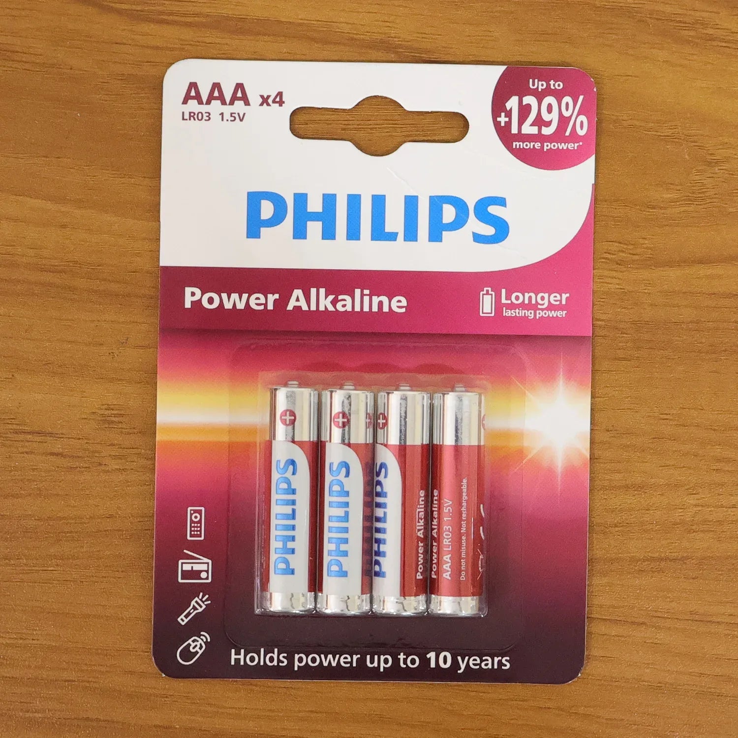 Aaa Alkaline Batteries 4 Piece Pack - Zidbik