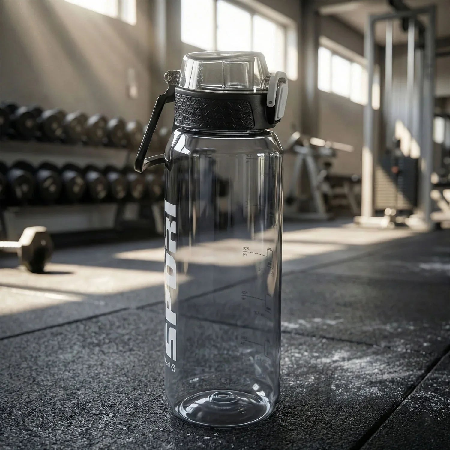 1000 Ml Leakproof Sports Water Bottle (1 Pc) - Zidbik