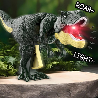 17969 Dinosaur Roaring Toys Trigger Dinosaurs Toys With Dinosaur Sound Lighting Model Vibrating Headmoving (3 + Years 1 Pc) - Zidbik