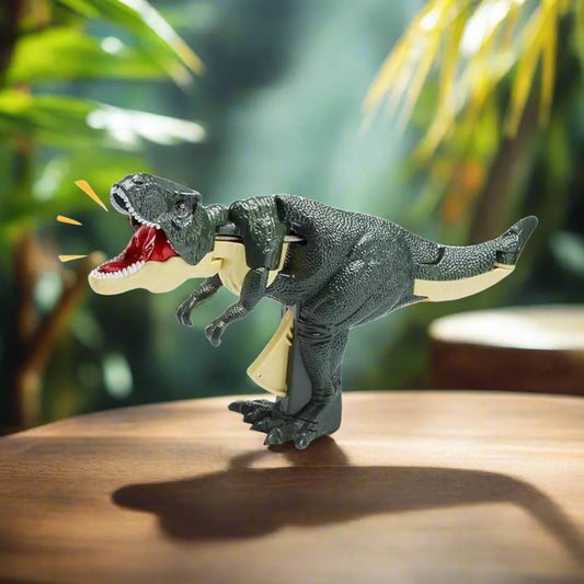 17969 Dinosaur Roaring Toys Trigger Dinosaurs Toys With Dinosaur Sound Lighting Model Vibrating Headmoving (3 + Years 1 Pc) - Zidbik