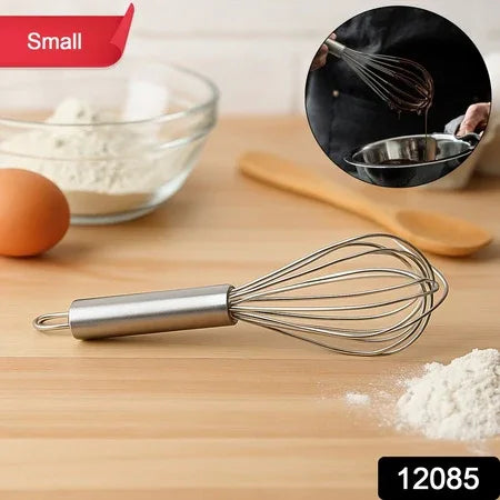 Small Stainless Steel Balloon Whisk (20cm 1 Pc) - Zidbik