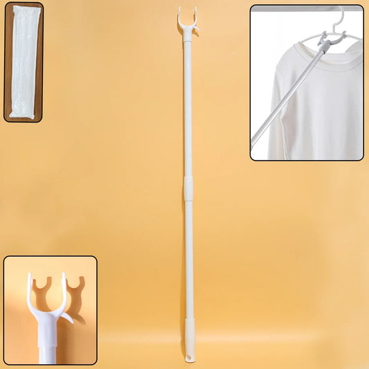 Premium Long Reach Clothes Hook Rod (86 Cm 1 Pc) - Zidbik