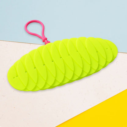 Flexible Plastic Worm Fidget Toy (1 Pc) - Zidbik