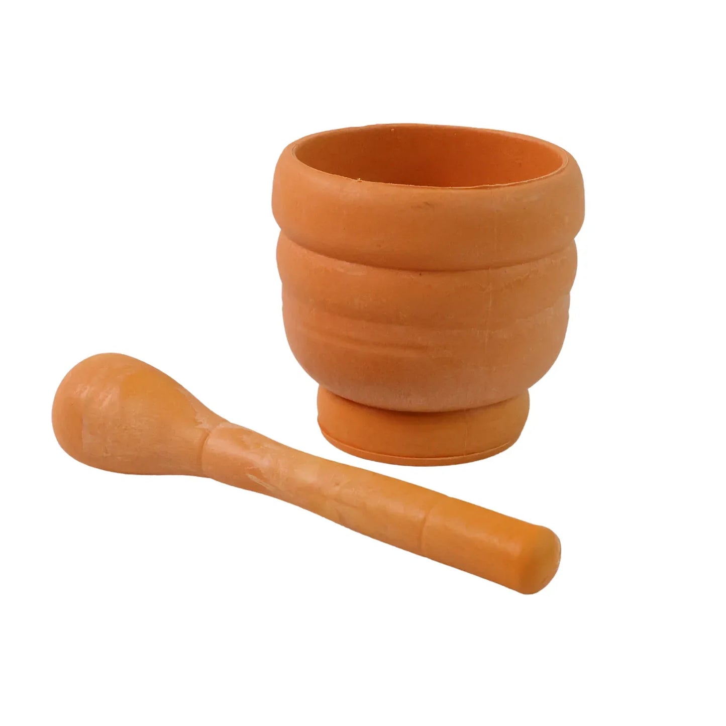 Unbreakable Plastic Mortar Pestle - (Set) - Zidbik