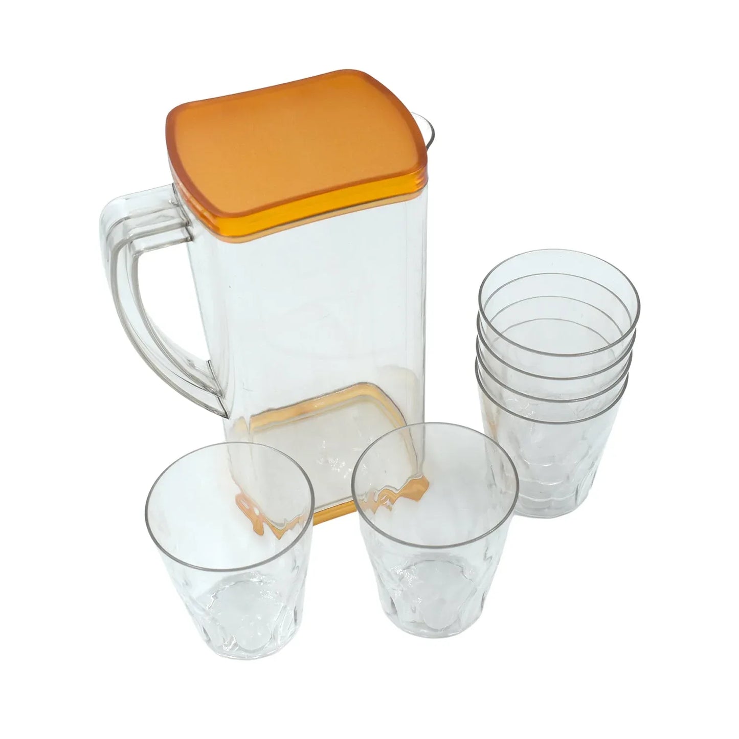 2246 Resistant Glass Jug For Juice Milk Cold Or Hot Beverages - Zidbik