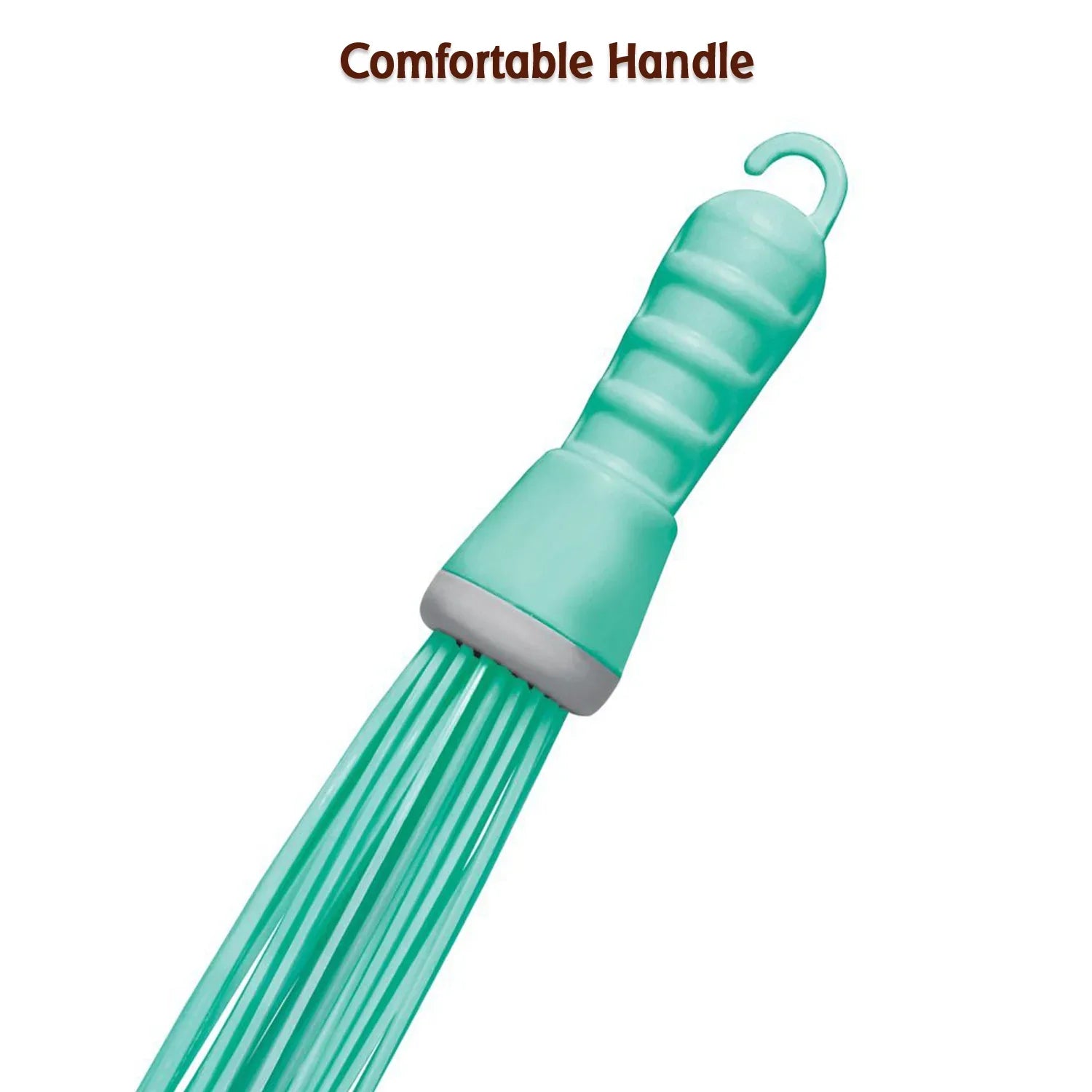 4024 Plastic Hard Bristle Broom For Bathroom Floor Cleaning And Scrubbing Wet And Dry Floor Cleaning - Zidbik