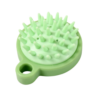 Comb Scalp Massage Brush Hair Brush Hair Comb Shower Brush Bath Massage Brush Small Portable Brush Washable Massage Comb Bath Shampoo Massages Effectively Remove Loose Short Hair - Zidbik