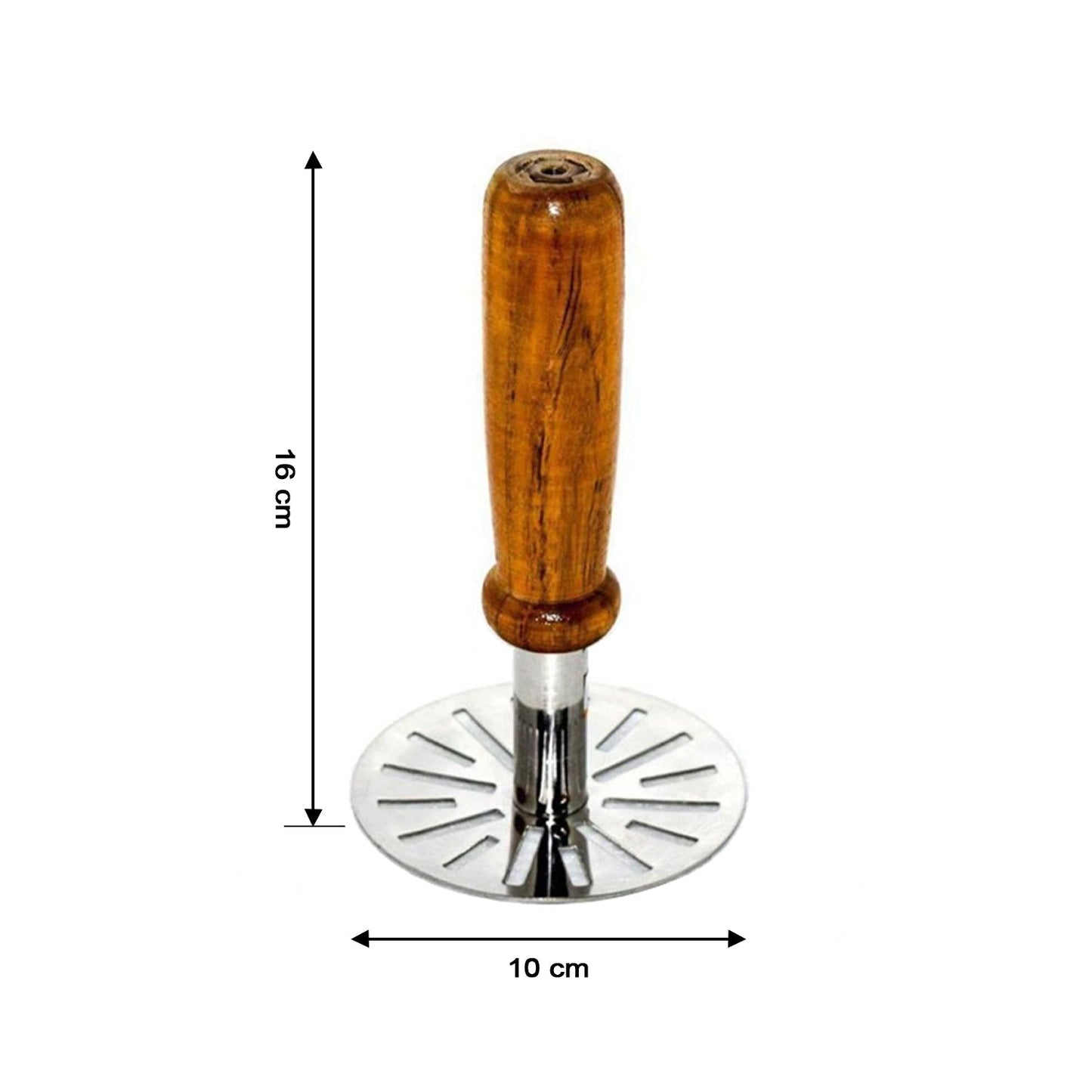 0066 Paubhaji Masher Used In All Kinds Of Household And Kitchen Places For Mashing And Making Paubhajis. - Zidbik