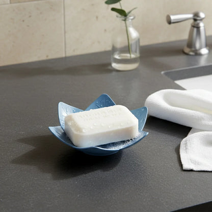 Supermom 3-piece Lotus Blossom Design Soap Holder Set - Zidbik