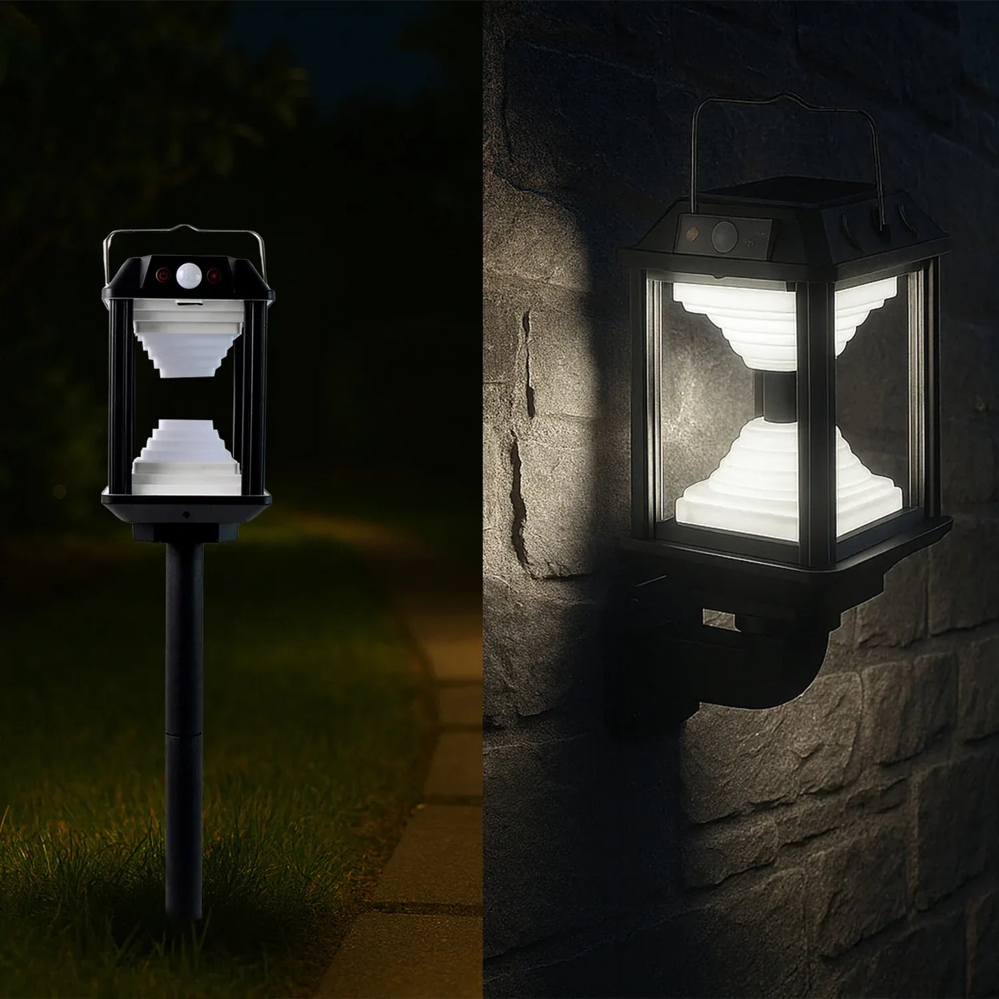 Premium Solar Induction Led Wall Lamp With Motion Sensor (1 Set) - Zidbik