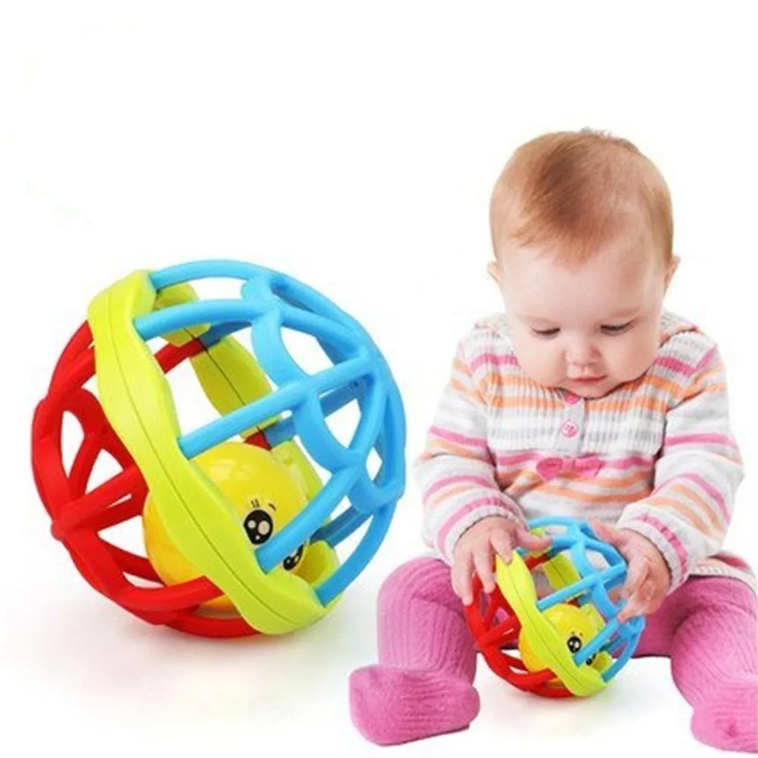 1939 At39 3pc Rattles Baby Toy And Game For Kids And Babies For Playing And Enjoying Purposes. - Zidbik