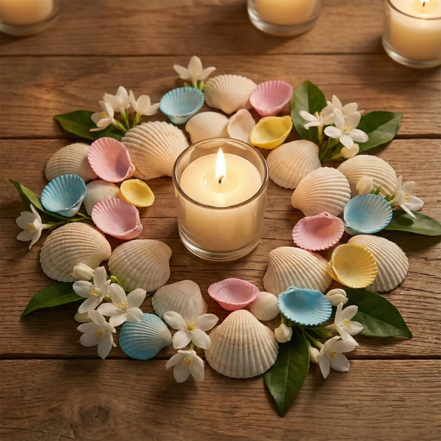 Decorative Seashells Set (1 Set) - Zidbik