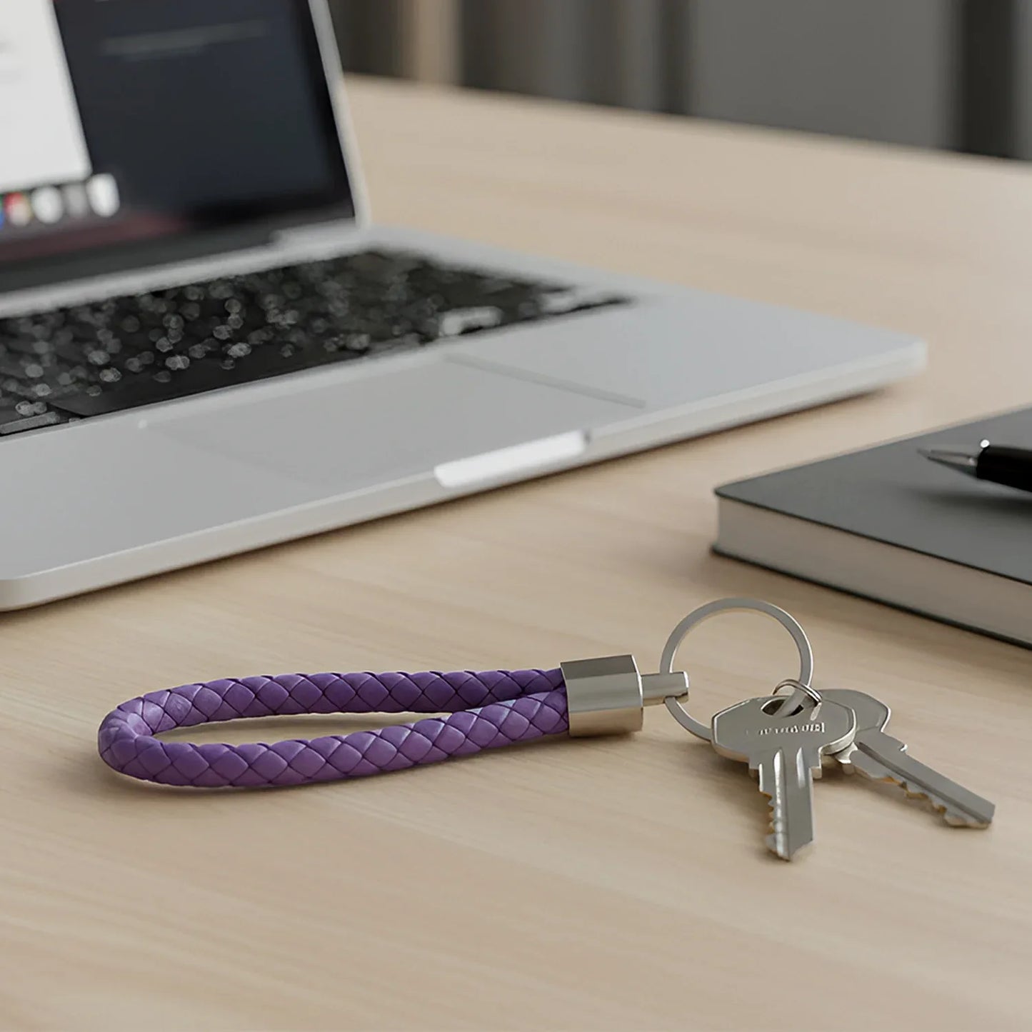 Braided Loop Keychain Set (4 Pc) - Zidbik