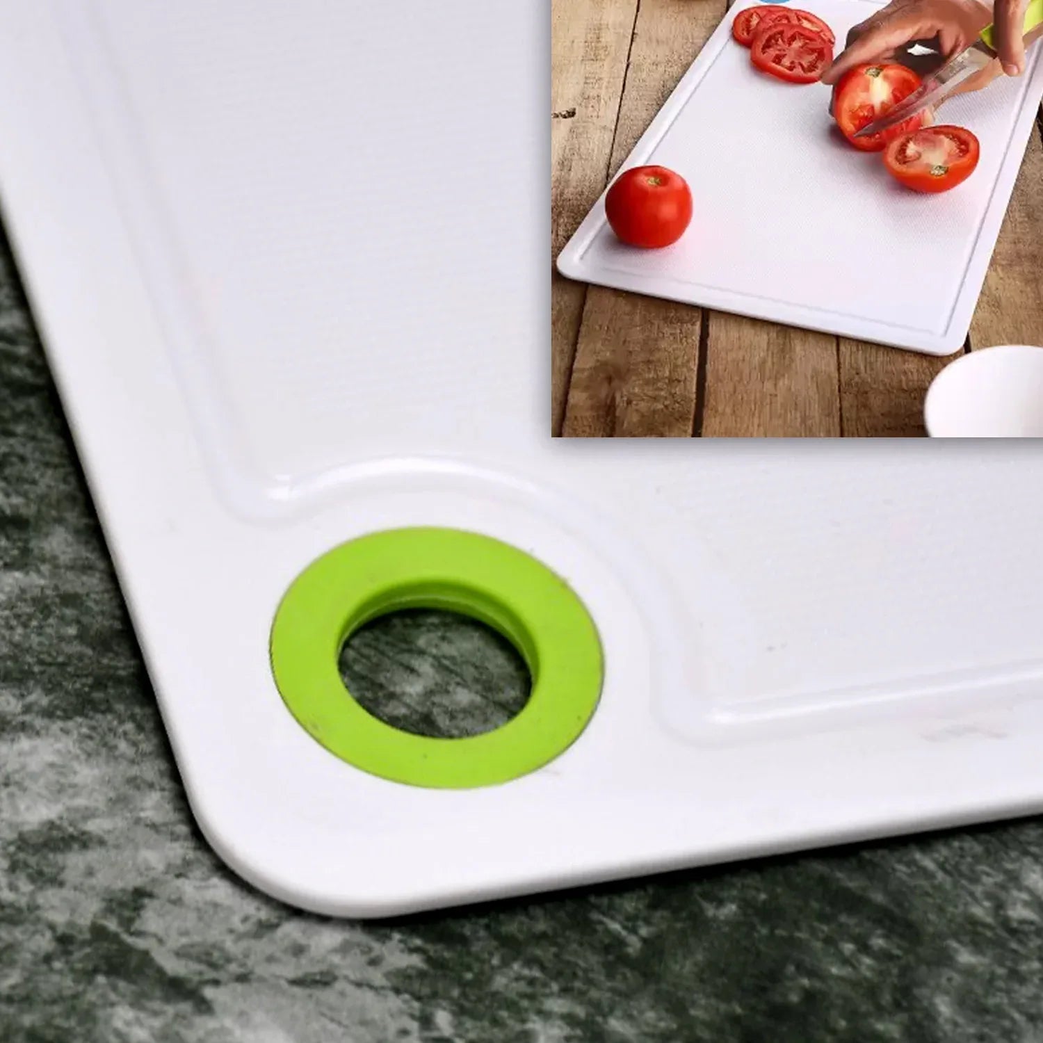 2316 Fruit Vegetable Chopping Board Plastic Cutting Board For Kitchen - Zidbik