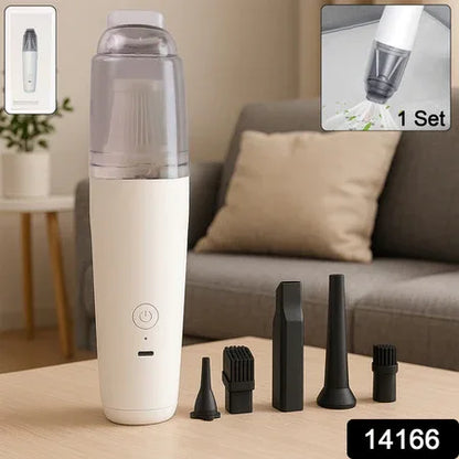 Multipurpose Cordless Rechargeable Mini Handheld Vacuum Cleaner Set - Zidbik