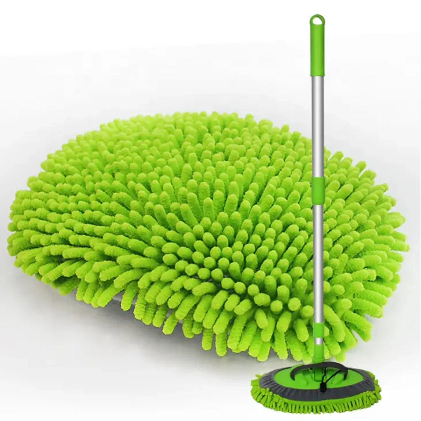 7848 Microfiber Flexible Mop Cleaning Accessories Microfiber Mop Brush Drywet Home Kitchen Office Cleaning Brush Extendable Handle - Zidbik