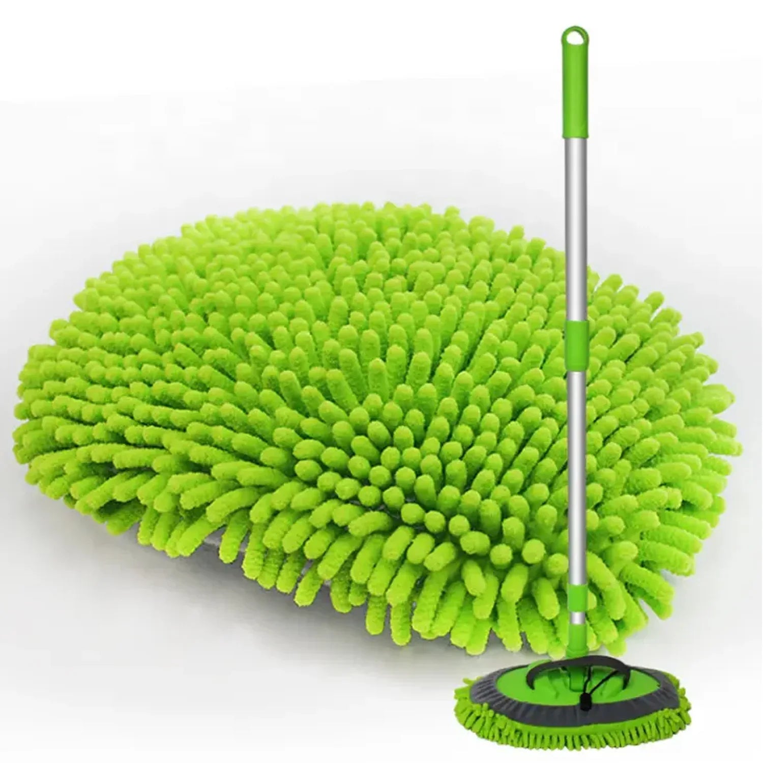 7848 Microfiber Flexible Mop Cleaning Accessories Microfiber Mop Brush Drywet Home Kitchen Office Cleaning Brush Extendable Handle - Zidbik