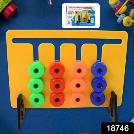 Montessori Slide Puzzles Toys For Kids (36 Challenges 1 Set) - Zidbik