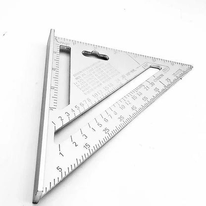 7420 Light Weight Double Side Scale Triangle Measurement Hand Tool - Zidbik