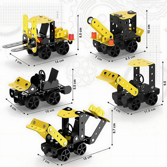 Aditi Stem Educational Mecha Racer Diy Construction Kit - Zidbik