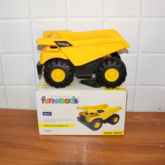 Funwoods Friction-powered Dump Truck Toy - (1 Pc) - Zidbik