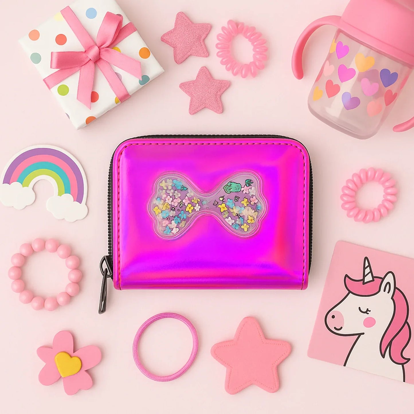 Vibrant Stylish Kids Wallet (1 Pc) - Zidbik