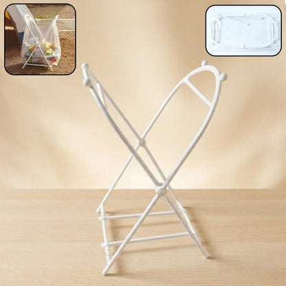 Foldable Garbage Bag Holder Stand (1 Pc) - Zidbik