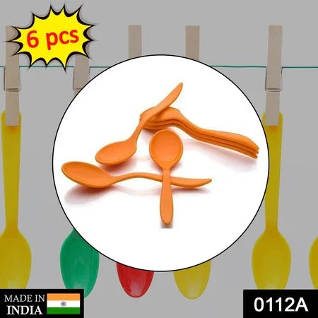 0112a Fancy Spoon Used While Eating And Serving Food Stuffs Etc. - Zidbik