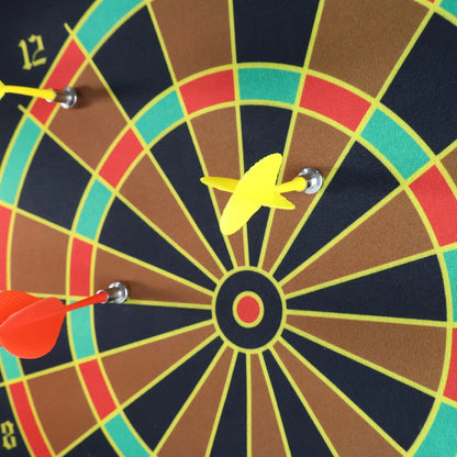 Roll-up Double-sided Dartboard Game (1 Set) - Zidbik