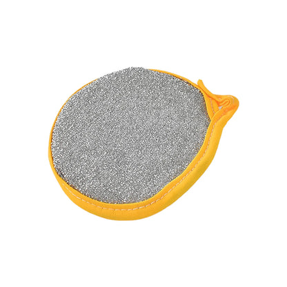 Double Side Dishwashing Sponge Dish Washing Brush (1 Pc) - Zidbik