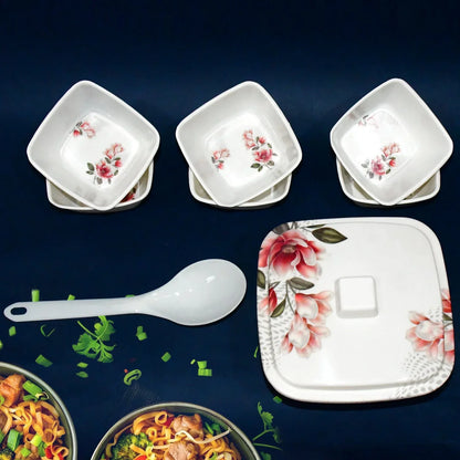 Hector High Quality Dinning Dinner Pudding Set (9 Pcs Set) - Zidbik