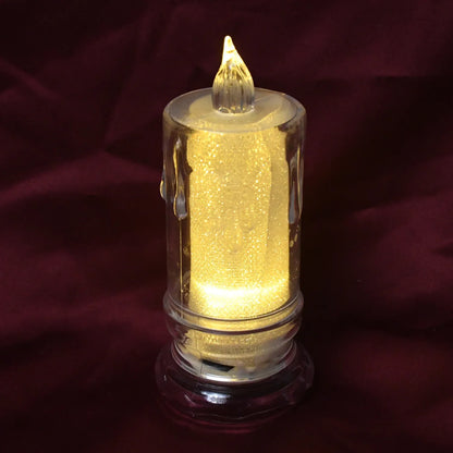 Led Tea Light Candle For Christmas Festival Candles (1 Pc) - Zidbik
